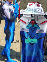 Neon Genesis Evangelion EVA Shinji cosplay plugsuit Shinji Ikari tights battle suit