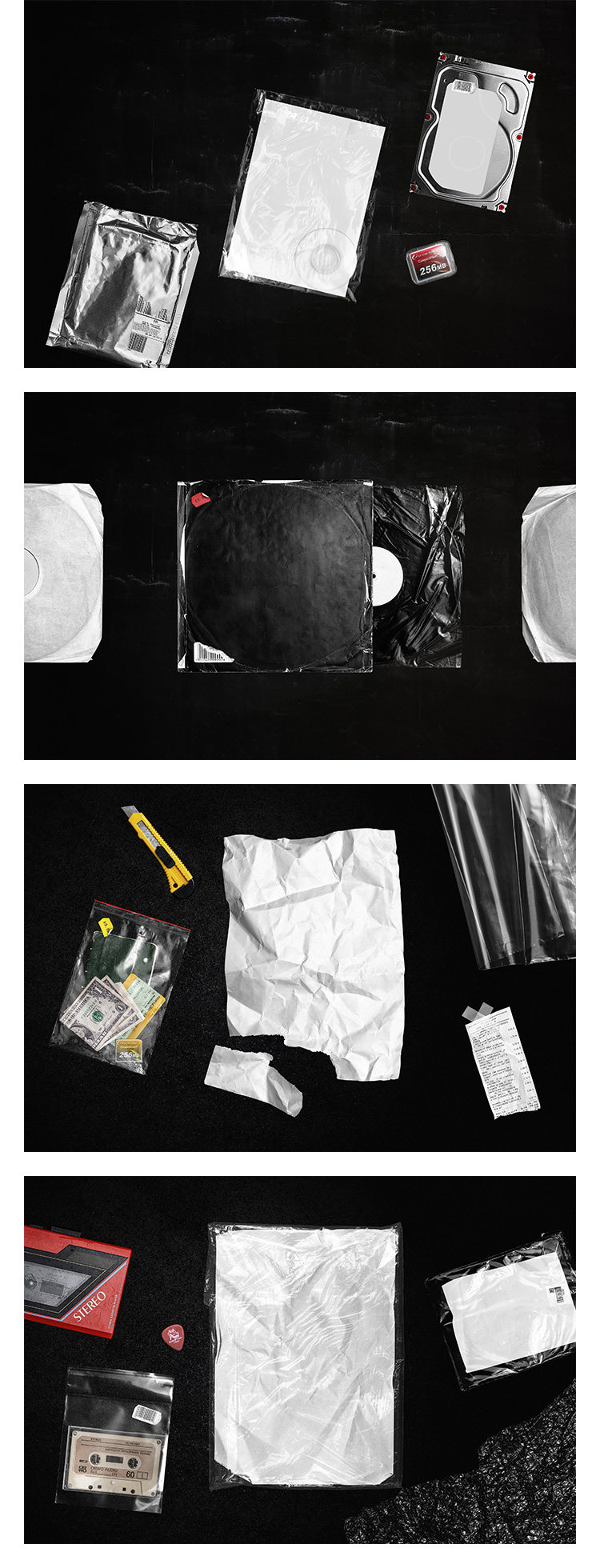 素材-当下最流行的潮流透明塑料薄膜样机元素合集 透明真空压缩薄膜样机素材！插图6小新卖蜡笔