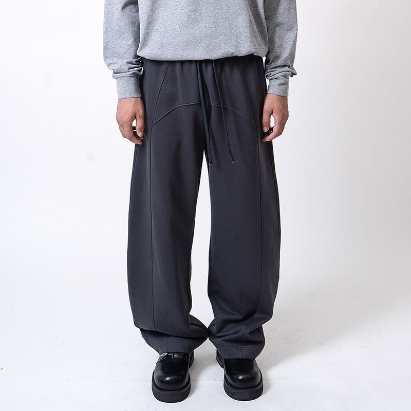 2026 Spring and Autumn Style Patchwork Banana Pants Unisex Sweatpants Trendy Brand Sports Pants Loose Scimitar Pants Casual Pants