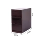 25 / 30cm rộng rắn gỗ có rãnh ngăn kéo lưu trữ không gian tủ nhỏ tủ khóa đơn giản hiện đại ngăn kéo - Buồng tủ để giày dép