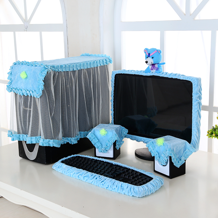 Cute Desktop 17 27 Inch Computer Dust Cover Dust Cover Plush