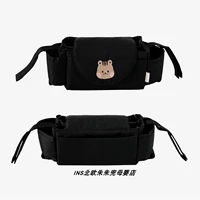 Сумка для коляски с вышивкой белки