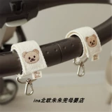 Брендовая коляска для машины, детская универсальная подвеска для выхода на улицу, с вышивкой, с медвежатами