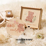 Брендовый детский деревянный комплект, скандинавский стиль