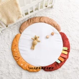 Нескользящий детский ковер для новорожденных для спортзала для гостиной для домашнего использования для ползания, в цветочек, 0-1 лет