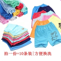 Baby Pants Summer Thin pure cotton men and women Children toddler shorts baby open crotch pants speed dry pant pants