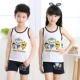 Trẻ em 2 cotton 3 vest 4 sling 5 quần short 6 phù hợp với 7 bé 8 trai và gái 9 hè quần áo trẻ em 10 tuổi trai và gái