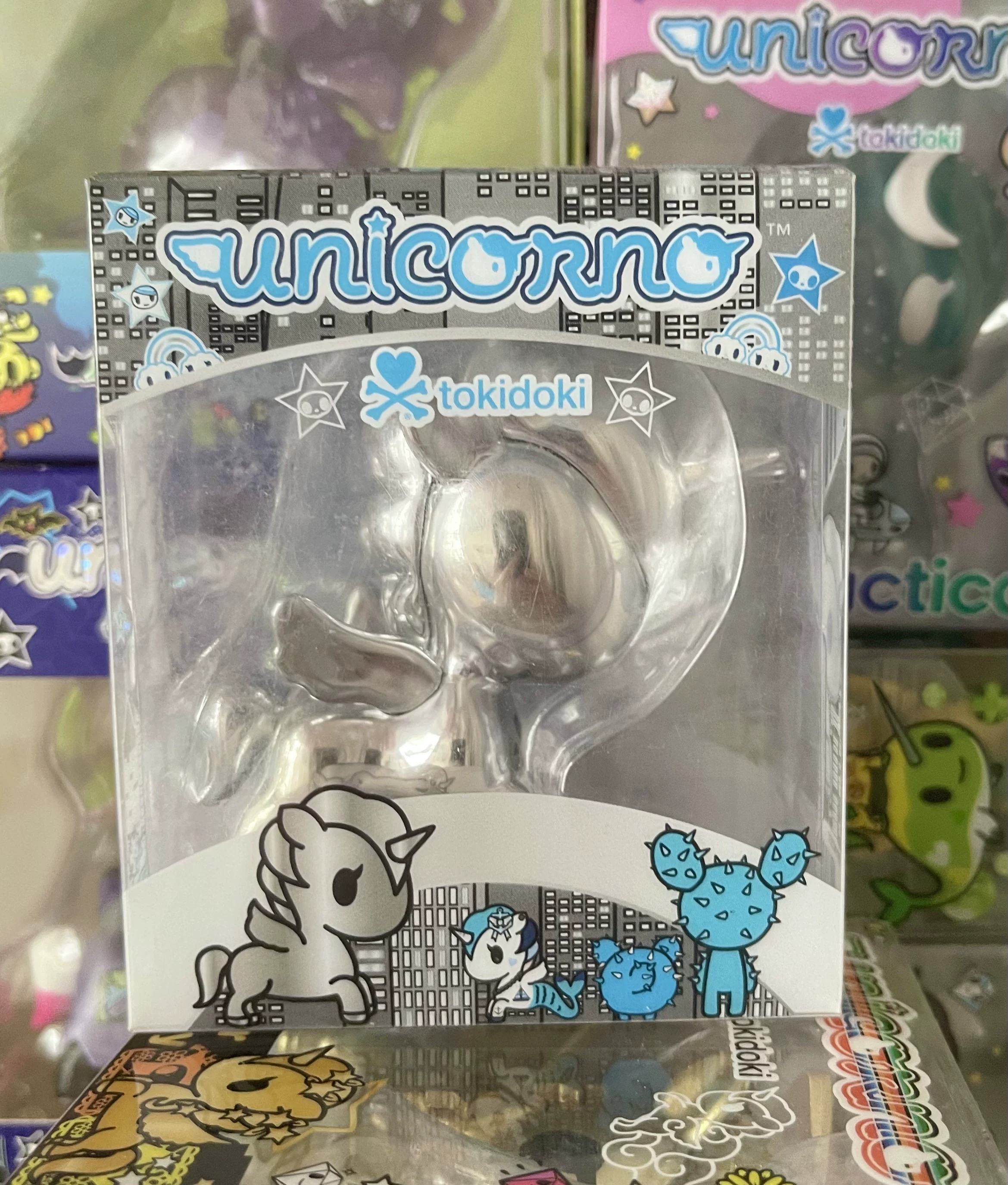 Tokidoki единорожное чудище слепой бокс вишня цветок заяц камень драгоценный камень Гайя мечта смерть бог феникс