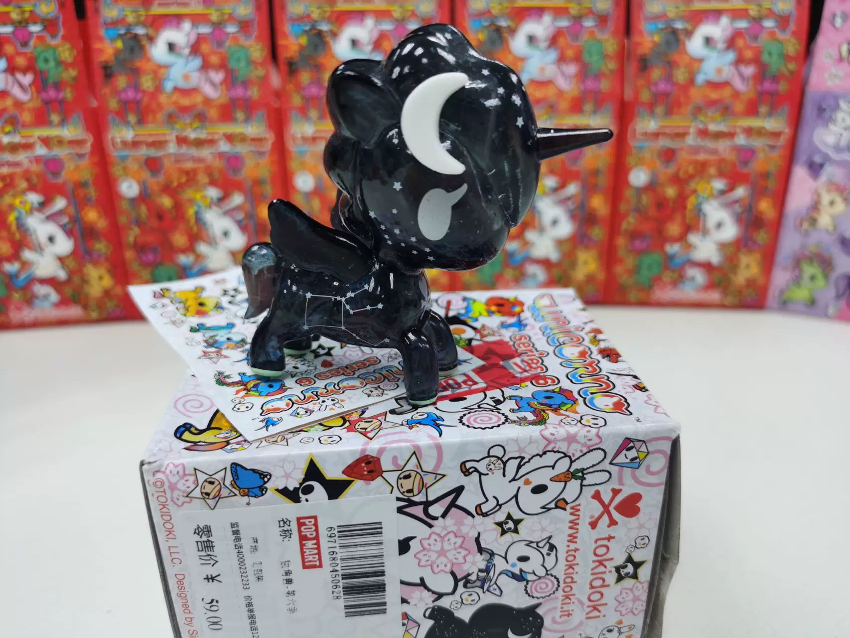 Tokidoki единорожное чудище слепой бокс вишня цветок заяц камень драгоценный камень Гайя мечта смерть бог феникс