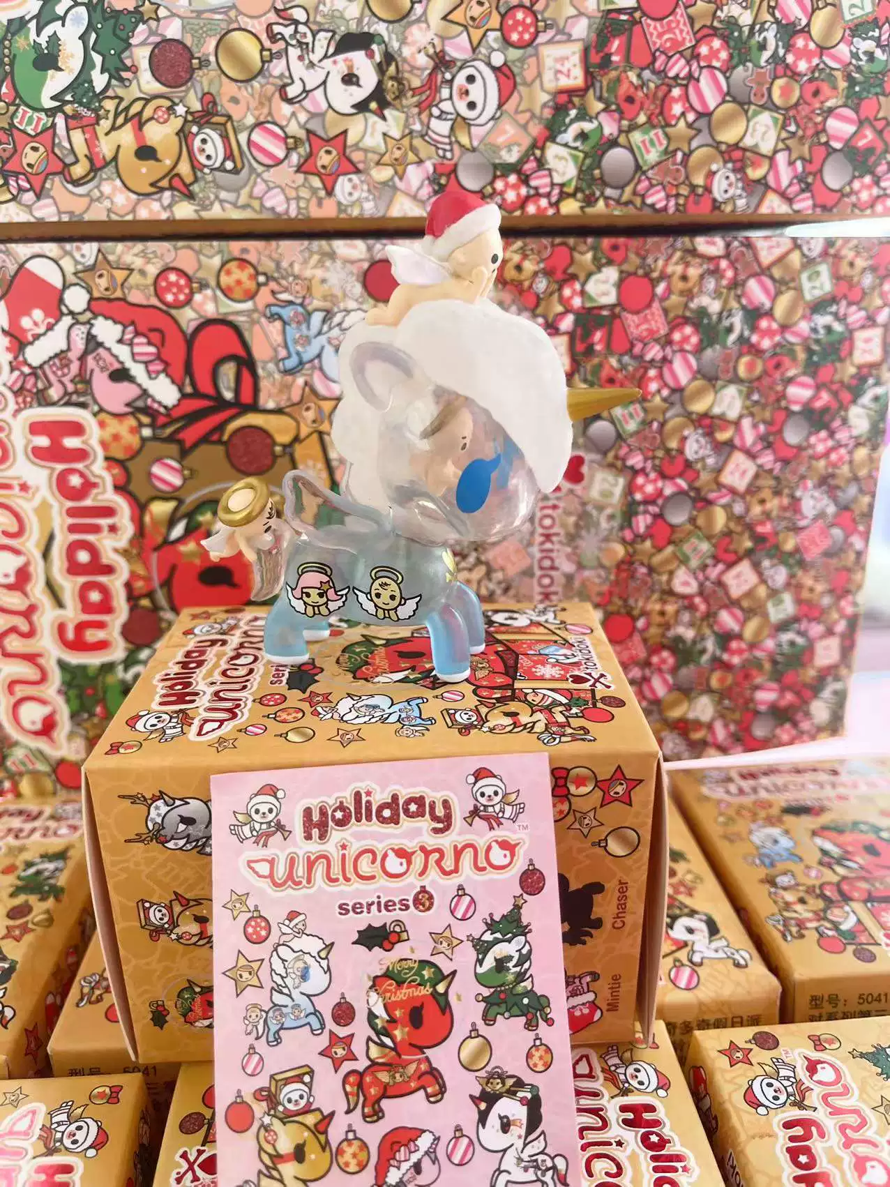 Блайнд-бокс фигурка (Tokidoki) Holiday Unicorno, 5-дюймовая коллекционная фигурка, праздничные варианты
