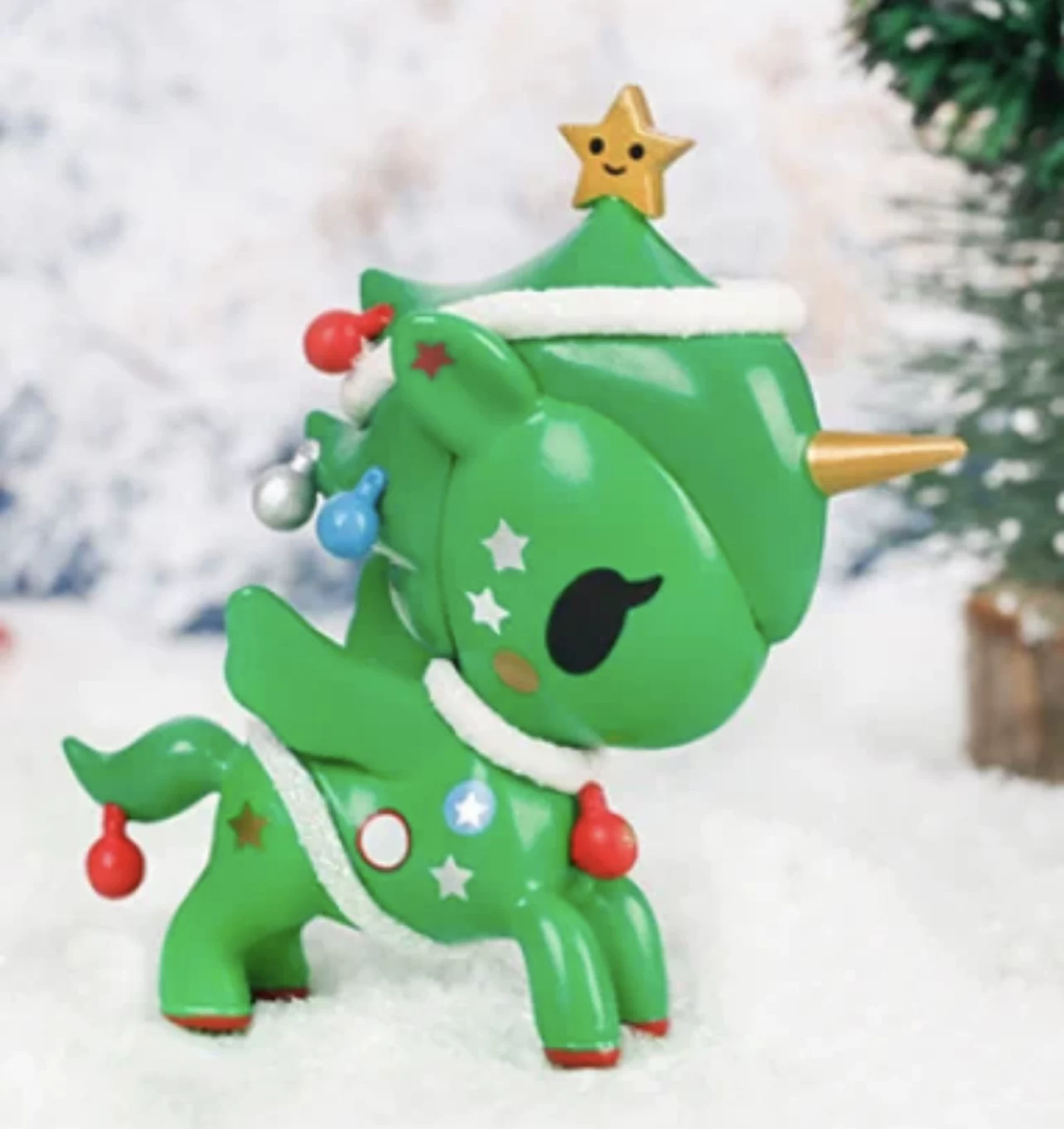 Блайнд-бокс фигурка (Tokidoki) Holiday Unicorno, 5-дюймовая коллекционная фигурка, праздничные варианты