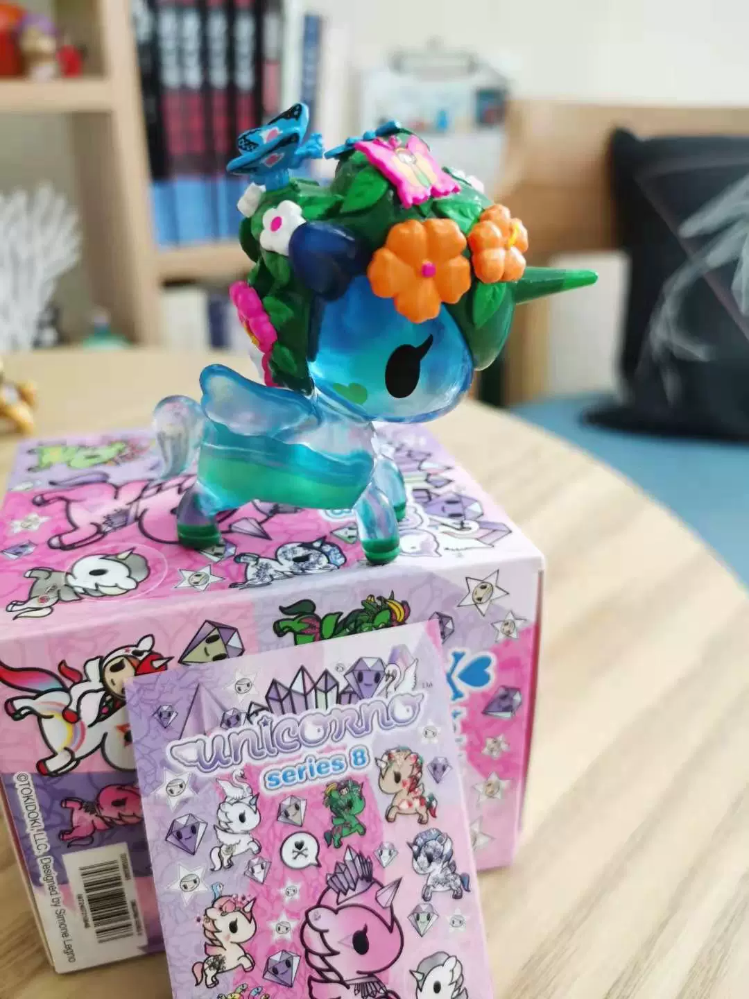 Tokidoki единорожное чудище слепой бокс вишня цветок заяц камень драгоценный камень Гайя мечта смерть бог феникс