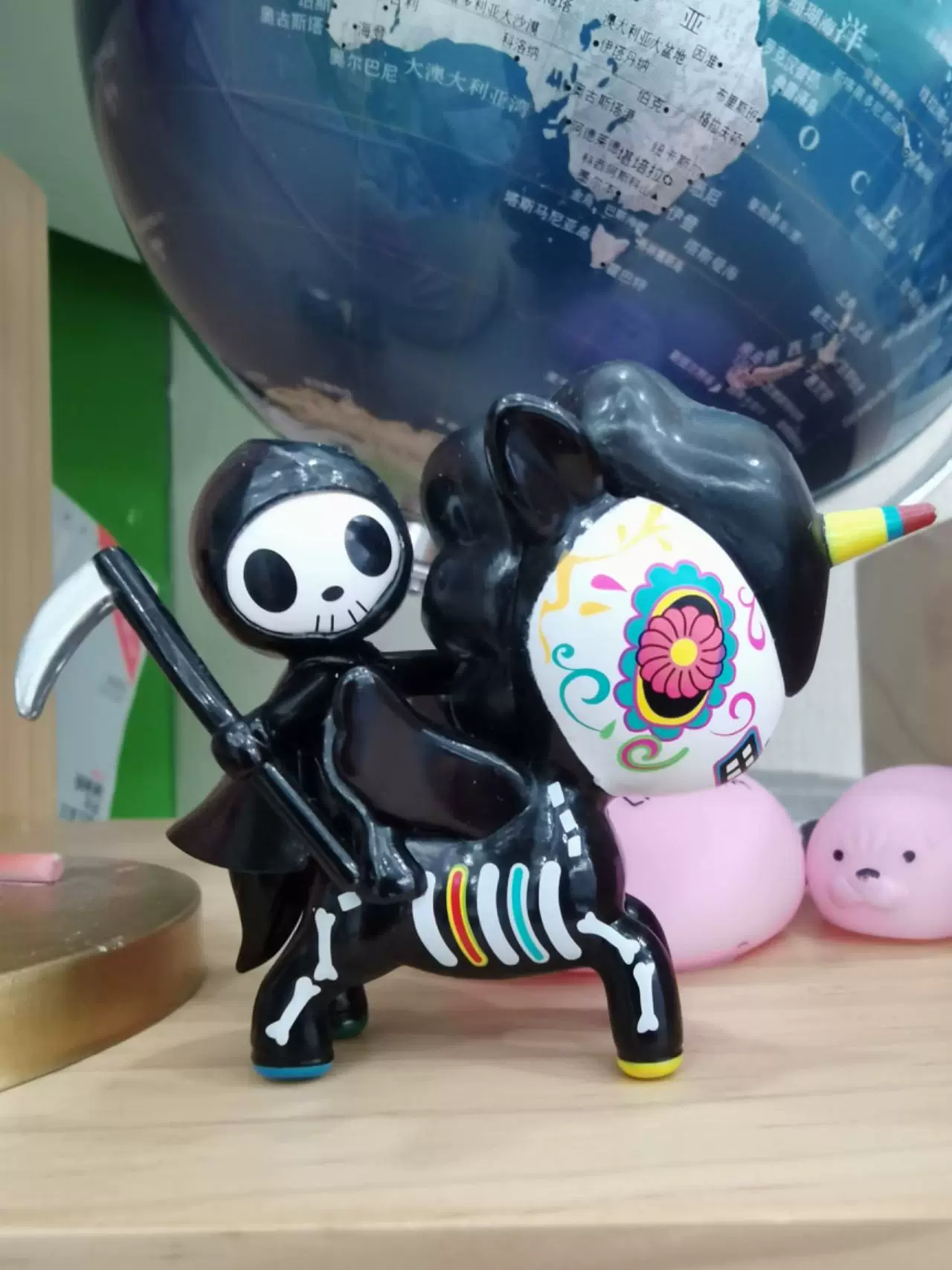 Tokidoki единорожное чудище слепой бокс вишня цветок заяц камень драгоценный камень Гайя мечта смерть бог феникс