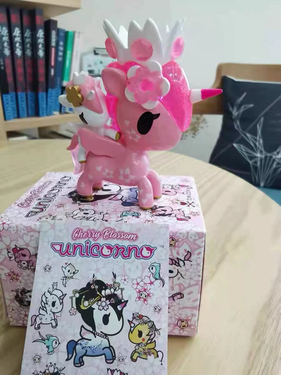 Tokidoki единорожное чудище слепой бокс вишня цветок заяц камень драгоценный камень Гайя мечта смерть бог феникс