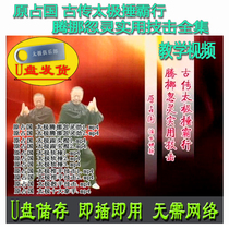 Yuan Zhanguo USB flash drive video ancient Chen-style Tai Chi thumping domination leaping moving and flicking practical martial arts complete collection Chens teaching