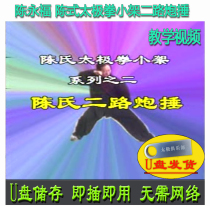 Chen Yongfu Chen Style Taijiquan 2-Way Cannon Hammer U Pan Video Chens 50 style de décomposition expliquant le tutoriel denseignement