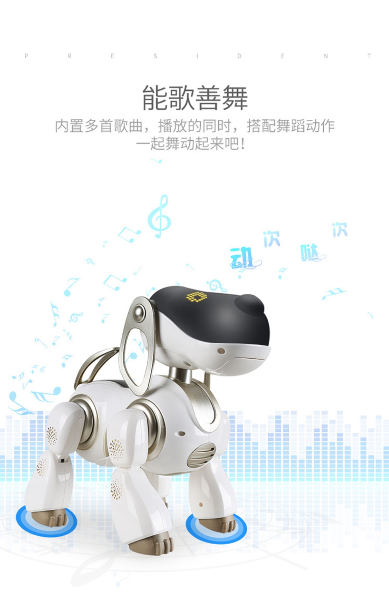 Điều khiển từ xa robot thông minh cho trẻ em đồ chơi trẻ em sẽ đi bộ tặng cậu bé 1-2-3-6 tuổi búp bê em bé