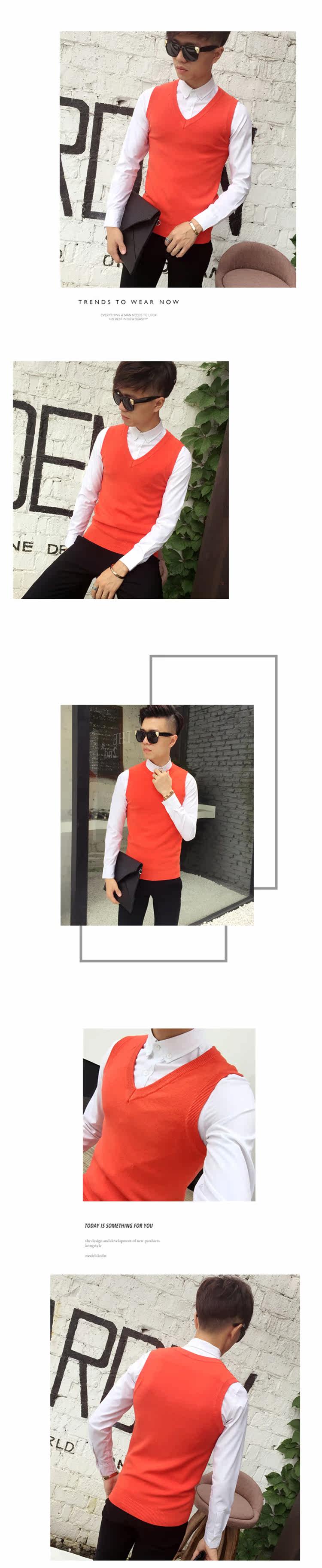 Débardeur homme Woolen gilet en coton - Ref 1598112 Image 26