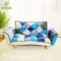 JF Châu Âu bán nóng phòng khách sofa vải đơn giản hiện đại căn hộ nhỏ có thể tháo rời và có thể giặt đồ nội thất có thể gập lại - Đồ nội thất thiết kế ghế văn phòng