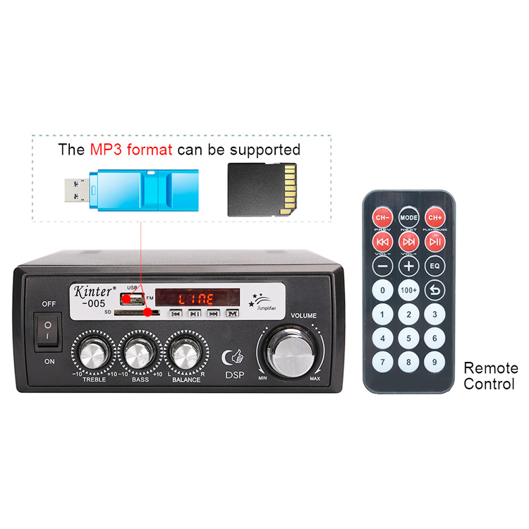 Bluetooth Utilitan U-disc Card-Card-Radio Car 12V220V Home 2 Channels Desktop Computer Multifunction Acoustics