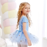 Детская спортивная одежда для раннего возраста, летний танцующий костюм для танцевального шоу, короткий рукав