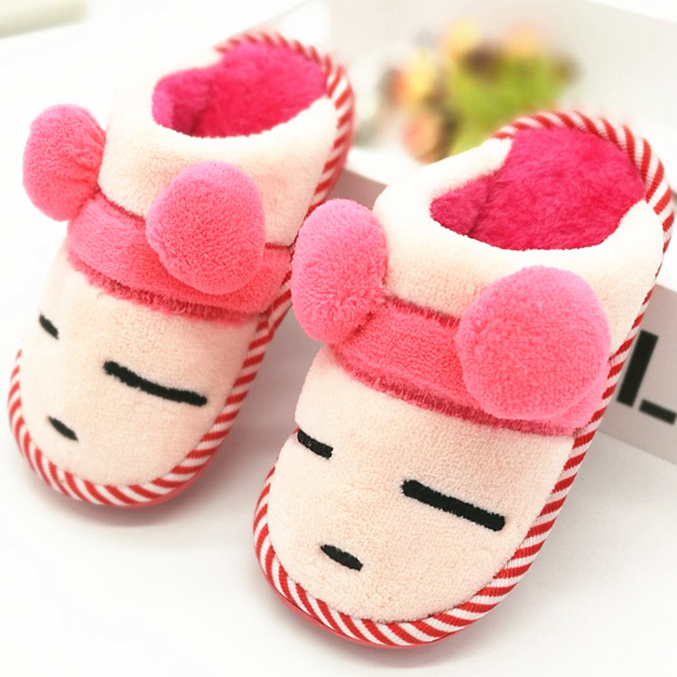 Pantoufles enfants en autre pour hiver - semelle autre - Ref 1013580 Image 8