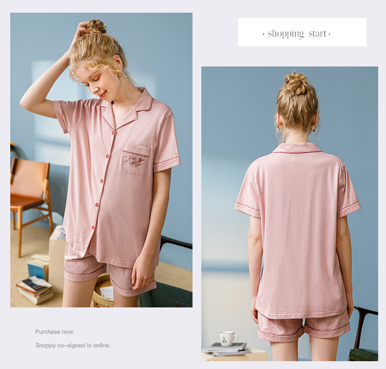 芬腾旗下 玛伦萨 夏季新款纯棉家居服套 图12