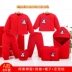Mùa thu và mùa đông sơ sinh hộp quà tặng cotton quần áo trẻ sơ sinh dày áo bông dày trăng phù hợp với hộp quà tặng nam và nữ bộ quà tặng cho bé sơ sinh Bộ quà tặng em bé