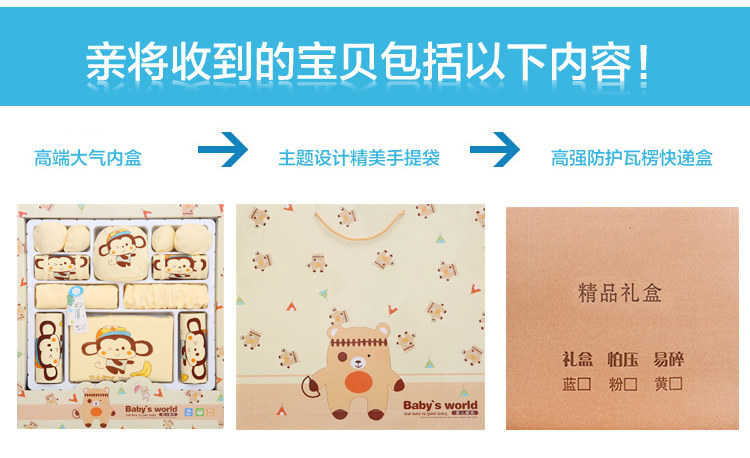 Coffret cadeau pour bébé JLX-716 - Ref 1955582 Image 21