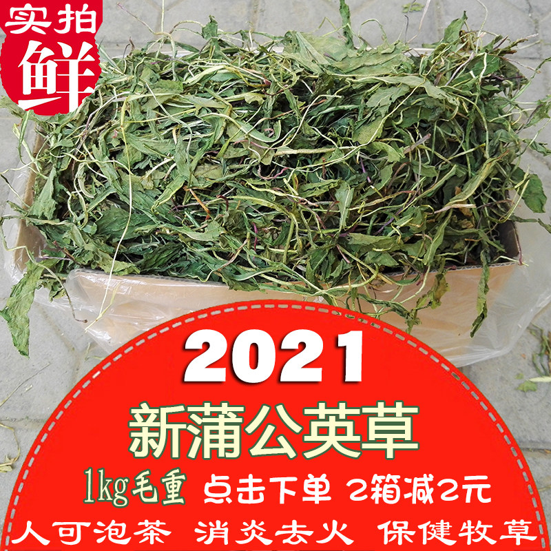 2021 2021 dandelion dried grass rabbit dragon cat guinea pig Dutch pig pet pasture to fire anti-inflammatory cold enteritis 1kg