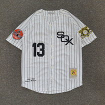 American striped baseball served short sleeves men and women cardioverts big code jersey street embroidered digital hiphop ball conserved