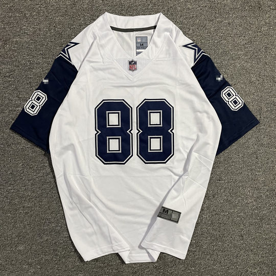 European and American large size hiphop jersey hip hop street dance embroidery retro street rugby uniform oversize skateboard T