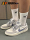 Nike Nike SB Force 58 low-top gray white and blue retro sneakers CZ2959 DV5477 IH0636