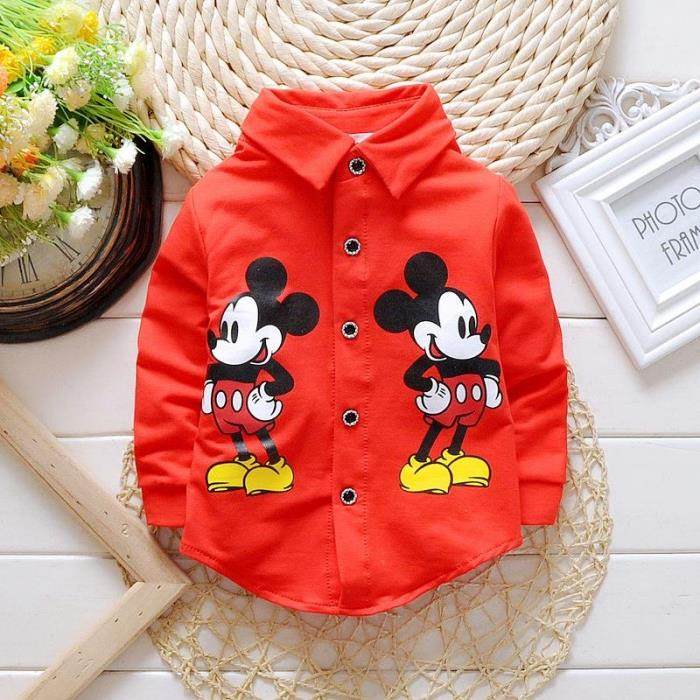 Chemise garcon à manche longue - Ref 2073639 Image 23