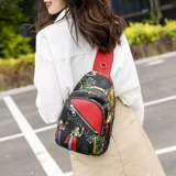 Летняя нагрудная сумка, сумка через плечо, небольшая сумка, вместительная и большая сумка на одно плечо, шоппер, ткань оксфорд