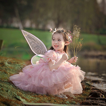 66-year-old princess cabin girl baby fairy skirt wings accessories trendy little girl fashionable decorations