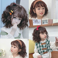 Кудрявые волосы темно -коричневые 25 см