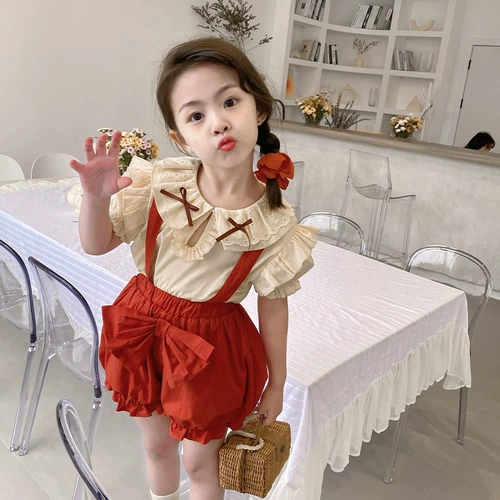 Летняя детская рубашка, в западном стиле