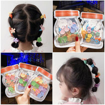 Korean cute cartoon seamless rubber band girl simple hipster head rope female baby Hairband hair rope