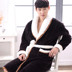 Mùa đông mới teen áo choàng nam dày lên học sinh trung học cơ sở đồ ngủ Night Robe