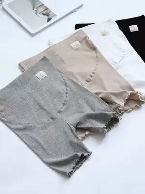 Pregnant women's inner pants, summer thin safety pants, anti-naked pants, maternity three-point shorts, all-match summer clothes outside