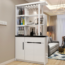 Modern simple wine cabinet porch cabinet living room partition cabinet double-sided multifunctional shoe cabinet screen decoration cabinet restaurant partition