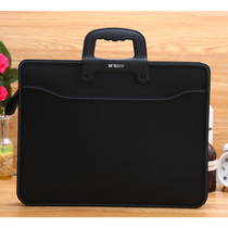 Morning light handbag briefcase briefcase collection of bag files zipped bag multilayer kit ABS93098