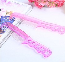 Manufacturer Wholesale wig plastic steel comb wig special steel teeth comb 661 small steel comb