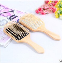 Scalp Health Massage Antistatic airbag Large plate comb log comb Airbag Comb Wood Needle Comb Wood Comb