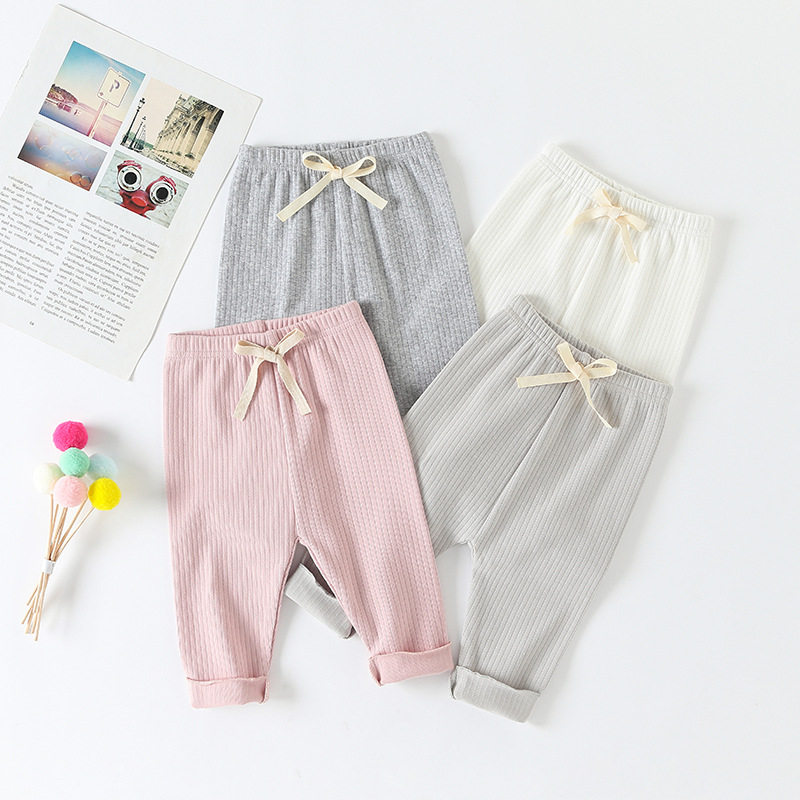 Baby big PP pants spring and autumn newborn baby Korean version cotton elastic trousers men and women baby underwear to wear out