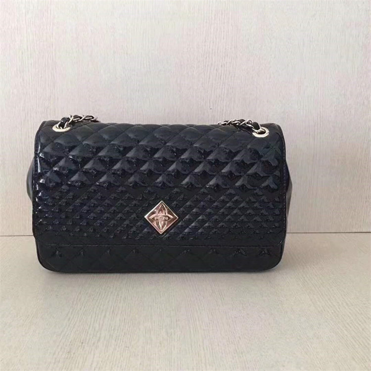 FION 2021 summer new fashion fashion lock handbag VDF BLK 01A