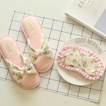 Spring Summer Sky Season Cute Cartoon Teenage Girl Hearts Open-toe Slippers Lady Home Indoor Non-slip Floor Fish Mouth Sandals