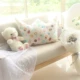 Phong cách Bắc Âu nhà vương miện sofa cũi trẻ em phòng ngủ trở lại đệm gối gối trang trí hình ảnh đạo cụ - Trở lại đệm / Bolsters