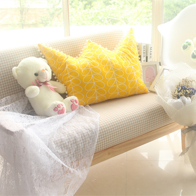 Phong cách Bắc Âu nhà vương miện sofa cũi trẻ em phòng ngủ trở lại đệm gối gối trang trí hình ảnh đạo cụ - Trở lại đệm / Bolsters gối tựa lưng sofa